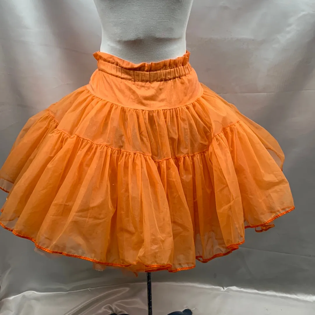 Vintage Square Dance Petticoats, Crinolines Organza Skirts